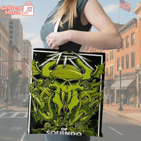 The Art of Squindo Tote Bag – Metallica M72 Santa Clara 2025 Limited Edition Pop-Up Tour Canvas Bag - Get Trend Merch