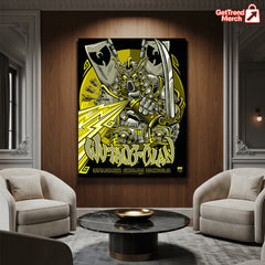 Wu-Tang Clan Los Angeles 2025 Poster Canvas – Collectionzz x Urban Aztec Concert Art