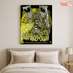 Wu-Tang Clan Los Angeles 2025 Poster Canvas – Collectionzz x Urban Aztec Concert Art
