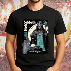 Black Sabbath Back To The Beginning Final Tour 2025 T-Shirt – Ozzy Osbourne Reaper Art – Birmingham, England Limited Edition