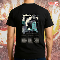 Black Sabbath Back To The Beginning Final Tour 2025 T-Shirt – Ozzy Osbourne Reaper Art – Birmingham, England Limited Edition