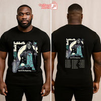 Black Sabbath Back To The Beginning Final Tour 2025 T-Shirt – Ozzy Osbourne Reaper Art – Birmingham, England Limited Edition - Get Trend Merch