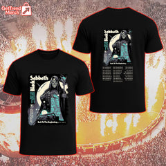 Black Sabbath Back To The Beginning Final Tour 2025 T-Shirt – Ozzy Osbourne Reaper Art – Birmingham, England Limited Edition