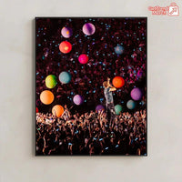 Coldplay Boston 2025 Poster – Music of the Spheres Tour – Gillette Stadium Show July 16, 2025 Canvas - Get Trend Merch