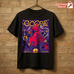 Goose Jacobs Pavilion Cleveland OH T-Shirt – June 19 & 20, 2025 Concert Tour Tee for Fans