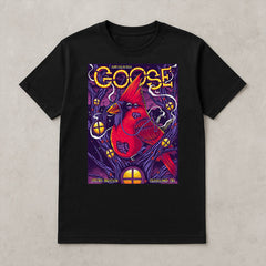 Goose Jacobs Pavilion Cleveland OH T-Shirt – June 19 & 20, 2025 Concert Tour Tee for Fans