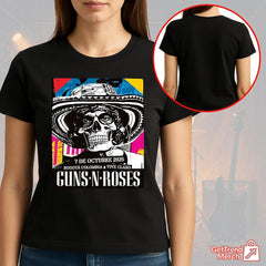 Guns N’ Roses Bogotá Colombia 2025 Concert Tour T-Shirt – Limited Edition Viva Claro - Get Trend Merch