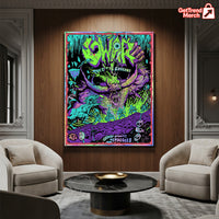 GWAR The Caverns Tennessee Poster Canvas – June 21, 2025 Concert Art by Cody Carpenter - Get Trend Merch