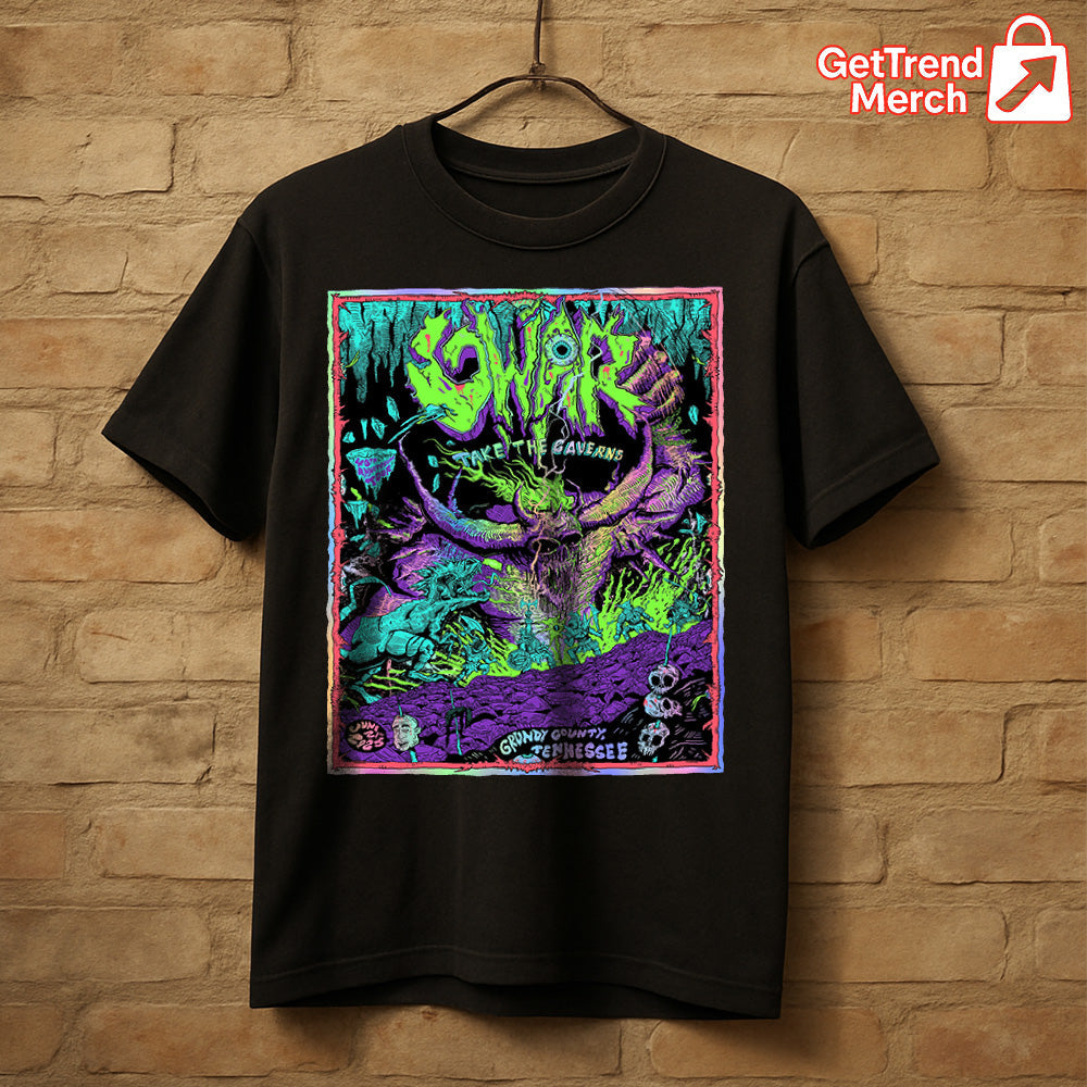GWAR The Caverns Tennessee T-Shirt – June 21, 2025 Concert Tee by Cody Carpenter - Get Trend Merch