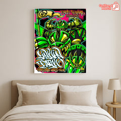 Linkin Park From Zero World Tour Milan June 24, 2025 Poster Canvas – Urban Aztec Limited Edition Art
