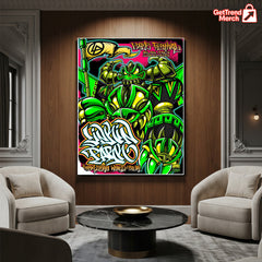 Linkin Park From Zero World Tour Milan June 24, 2025 Poster Canvas – Urban Aztec Limited Edition Art