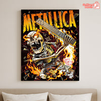 Metallica 2 x 4 Poster Canvas Wall Art