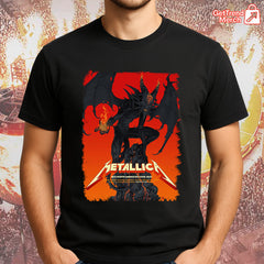 Metallica Concert Tour M72 North American Tour 2025 Santa Clara, Denver, Toronto Demon Poster Art Official T-Shirt, Hoodie, Sweatshirt