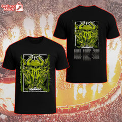 Metallica Concert Tour M72 The Art of Squindo 2025 Bay Area Exhibit 104 Seasons Artist Drop Official Limited Edition T-Shirt