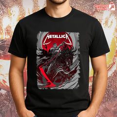 Metallica Concert Tour M72 World Tour June 27 & 29, 2025 Denver, CO Empower Field at Mile High Tonight In Denver Setlist Official T-Shirt by Becky Cloonan