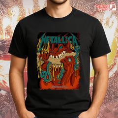 Metallica Concert Tour M72 World Tour May 12, 2025 Philadelphia, PA Lincoln Financial Field Monster Bite Official Band T-Shirt