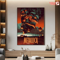 Metallica Load The House Jack Built Poster Canvas Wall Art
