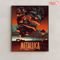 Metallica Load The House Jack Built Poster Canvas Wall Art