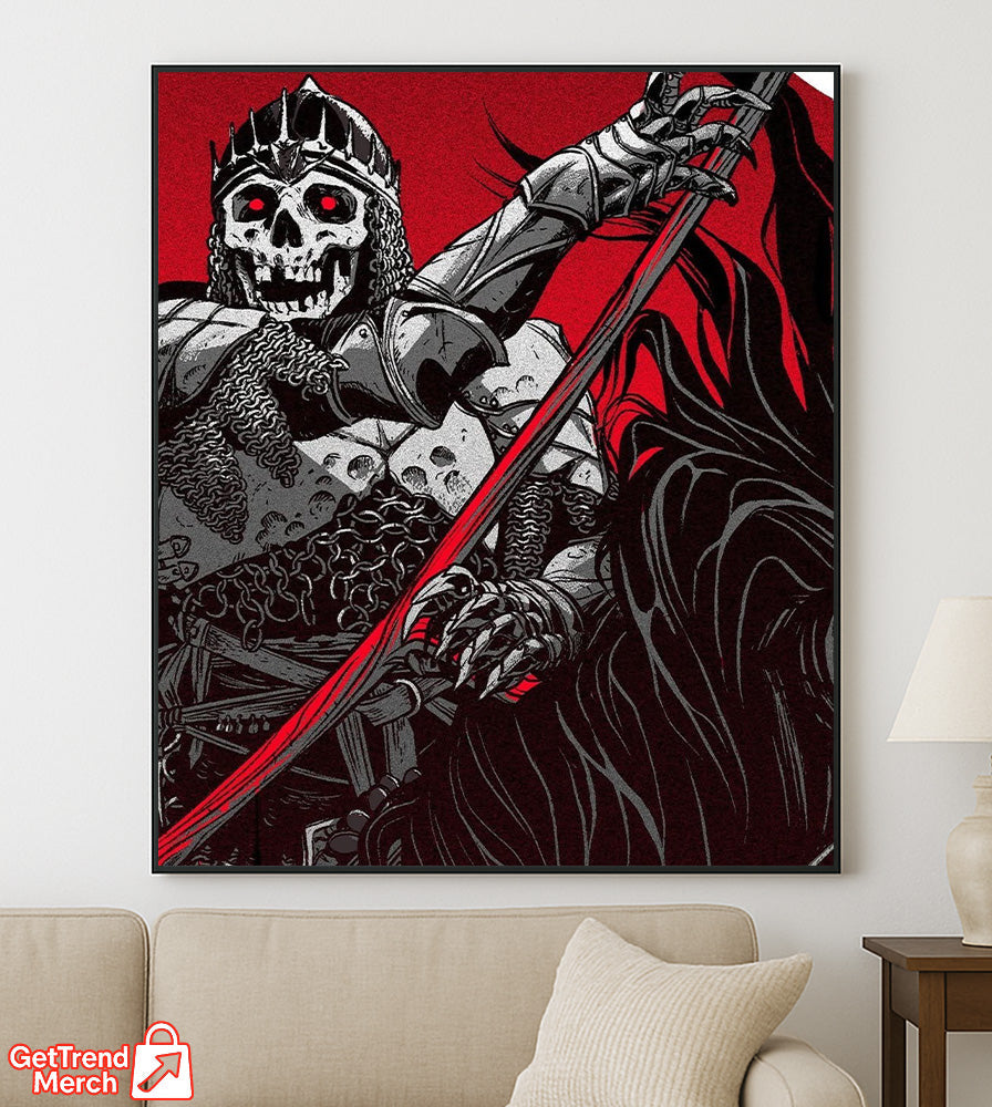 Metallica M72 Denver 2025 Poster Canvas – Becky Cloonan Exclusive Pop-Up Shop Artwork