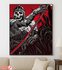 Metallica M72 Denver 2025 Poster Canvas – Becky Cloonan Exclusive Pop-Up Shop Artwork