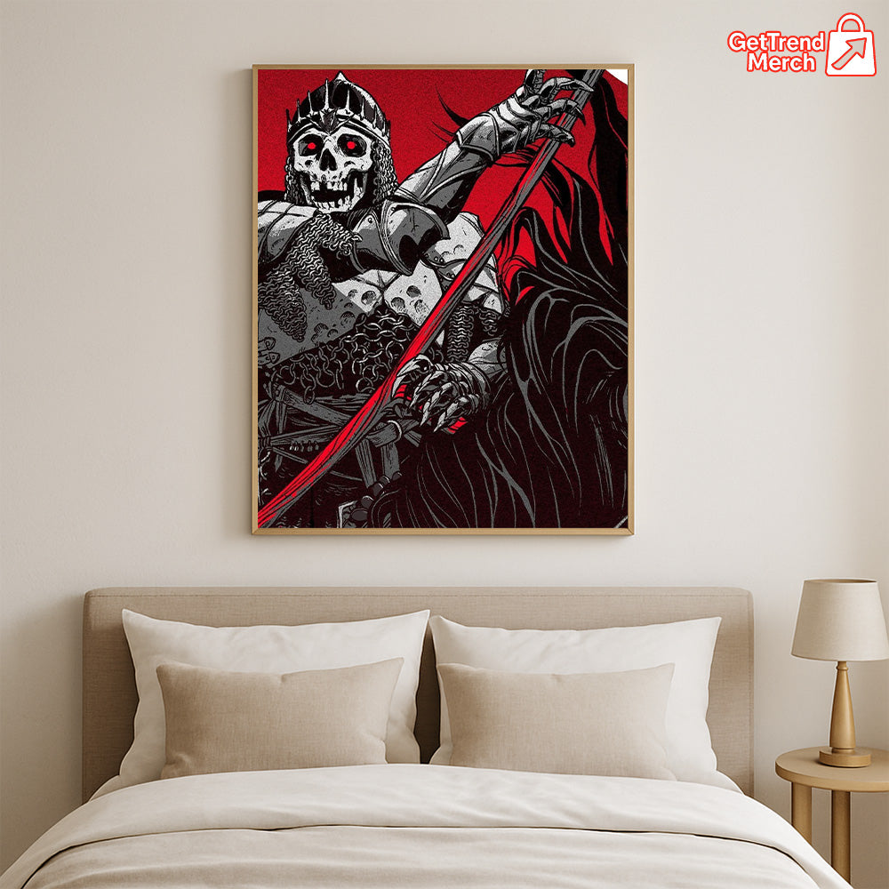 Metallica M72 Denver 2025 Poster Canvas – Becky Cloonan Exclusive Pop-Up Shop Artwork
