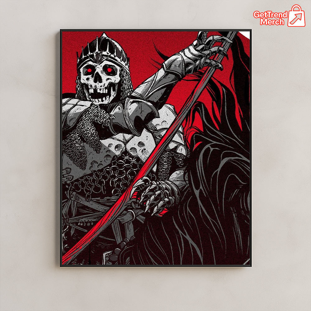 Metallica M72 Denver 2025 Poster Canvas – Becky Cloonan Exclusive Pop-Up Shop Artwork