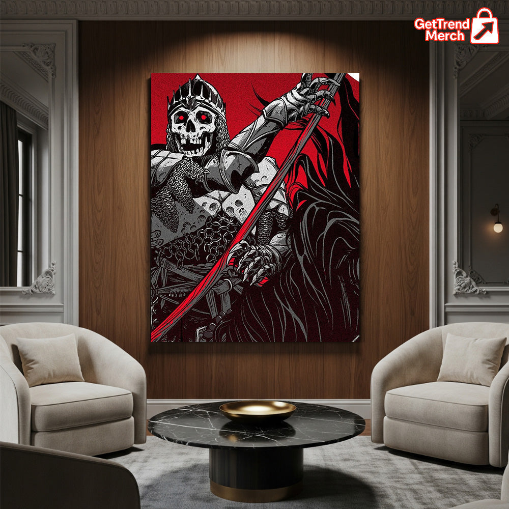 Metallica M72 Denver 2025 Poster Canvas – Becky Cloonan Exclusive Pop-Up Shop Artwork