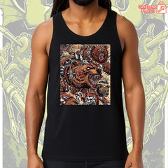 Metallica M72 Tour 2025 Denver Tank Top – Battle Grizzly Bear Graphic Shirt, June 27 2025 Empower Field Concert by JML2Art