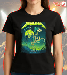 Metallica M72 Tour 2025 T-Shirt – June 14 “Tonight in Houston” Concert Tee, NRG Stadium