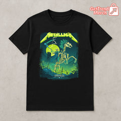 Metallica M72 Tour 2025 T-Shirt – June 14 “Tonight in Houston” Concert Tee, NRG Stadium