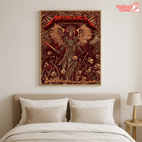 Metallica M72 Tour Atlanta Canvas Poster – June 3, 2025 “Tonight in Atlanta” Setlist Wall Art, Mercedes-Benz Stadium - Get Trend Merch