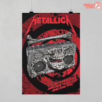 Metallica M72 World Tour – Adelaide, Australia – Adelaide Oval Stadium – Nov 5, 2025 Poster Canvas Wall Art