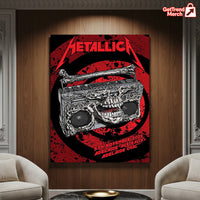 Metallica M72 World Tour – Adelaide, Australia – Adelaide Oval Stadium – Nov 5, 2025 Poster Canvas Wall Art