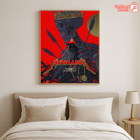 Metallica M72 World Tour May 9, 2025 Columbus, OH Historic Crew Stadium – Crowned Skull Raven Poster Canvas Wall Art - Get Trend Merch