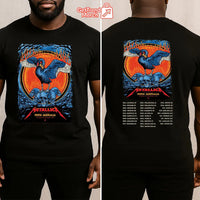 Metallica M72 World Tour November 1, 2025 Perth, Australia - Optus Stadium Tour Shirt