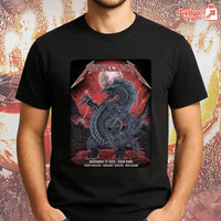 Metallica M72 World Tour November 19 2025 Auckland New Zealand Eden Park Tour Shirt