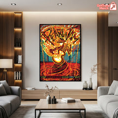 Pearl Jam Pittsburgh 2025 Concert Poster Canvas by Brad Klausen – Limited Edition Wall Art