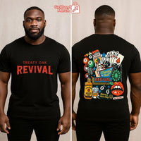 ReTro Treaty Oak Revival Western T-Shirt – Vintage Cowboy Rock Band Graphic Tee - Get Trend Merch