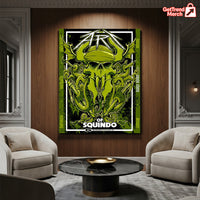 The Art of Squindo Metallica Santa Clara 2025 Poster Canvas – 104 Seasons of Metallica Art, Bay Area Limited Edition - Get Trend Merch
