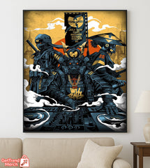 Wu-Tang Clan NYC 2025 Poster | Madison Square Garden Limited Print – July 16 Show Canvas Wall Art