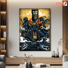 Wu-Tang Clan NYC 2025 Poster | Madison Square Garden Limited Print – July 16 Show Canvas Wall Art