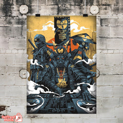 Wu-Tang Clan NYC 2025 Poster | Madison Square Garden Limited Print – July 16 Show Canvas Wall Art